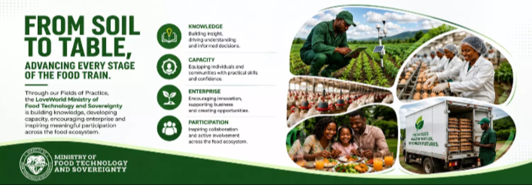 Ministry programme banner